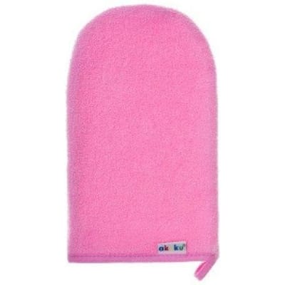 Akuku Washing glove terry pink