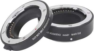 Stabiele en Duurzame Macro Autofocus Close-up Extension Tube Adapter voor Fuji X Mount Camera, Lichtgewicht en Draagbaar, Ideaal voor Nauwkeurige Opnamen en Creatieve Fotografie