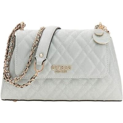 Guess Isemay Crossbodytas Medium Dames - Imitatieleer - Blauw