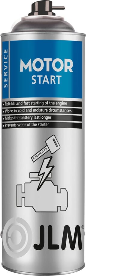 JLM Motor Start - Starthulp voor Koude Start en Vochtige Omstandigheden - Voor Auto en Motor - 400ml