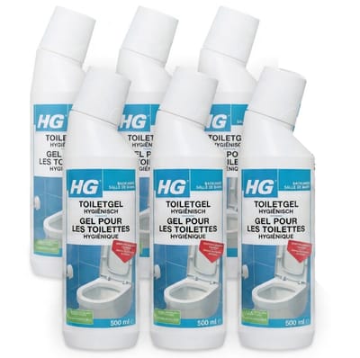 HG Toiletgel Hygiënisch - 6 stuks