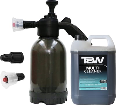 TSW Druk spuit autoshampoo 5 liter - Handpomp - Foam gun - Snow foam - Druk spuit auto - Foamer auto - Auto foamer - Schuimsproeier - Auto spuit - Foam cannon auto - Foam sproeier - Snow Foam Sprayer - Schuimpistool auto 2L - Drukspuit fiets/motor