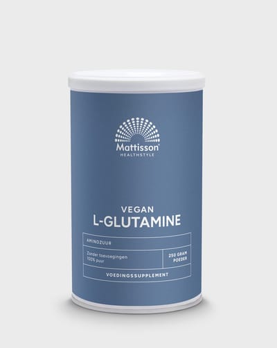 Mattisson - L-Glutamine Aminozuur Poeder - Voedingssupplement Vegan - 250 Gram