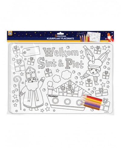 Placemat Sinterklaas