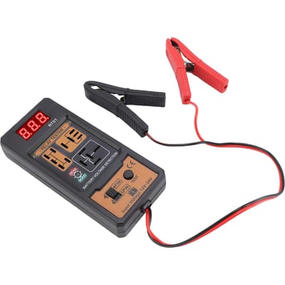 Relais Tester, Auto Relais Analyzer 12V 24V Batterij Voltage Tester, Automotive Relais Diagnostisch Gereedschap voor 4 Pin 5 Pin black