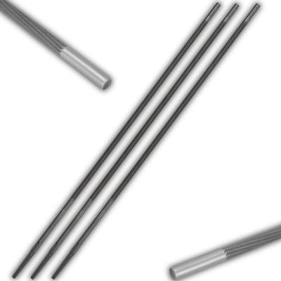 Merkloos - Vijlenset - 3 Stuks - 3,5mm Rond - Met Etui