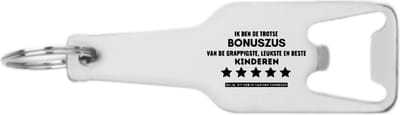 Akyol - ik ben de trotse bonuszus van de grappigste en leukste en beste kinderen flesopener - Bonuszus - familie mensen met een bonuszus - cadeau - 105 x 25mm