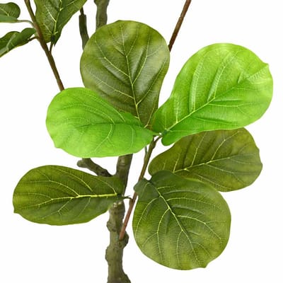 vidaXL - Kunstficussenboom - 30 - blaadjes - 125 - cm - groen