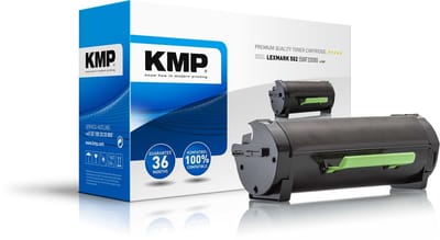 KMP Toner vervangt Lexmark 502, 50F2000 Compatibel Zwart 2000 bladzijden L-T47