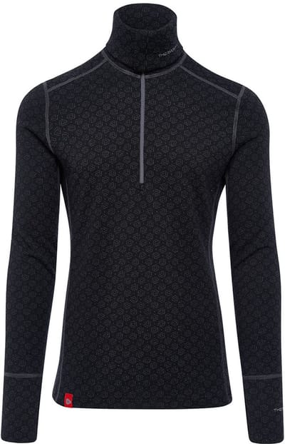 Thermowave Merino Xtreme Turtle Neck Lange Mouwen Basislaag Zwart XL Man