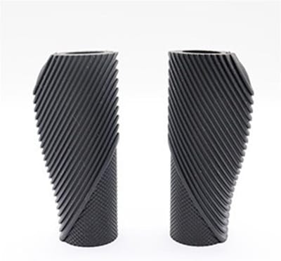 Fietsstuurhoezen - Handvatten - Comfortabel Fietsen - Schokabsorberend - 95 cm Lengte - Zwart