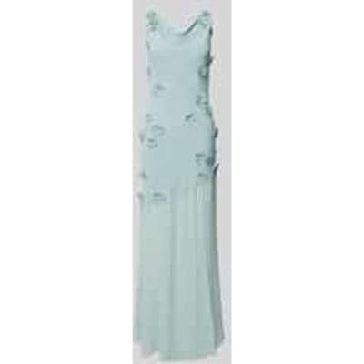 Maxi-jurk met geborduurde bloemen