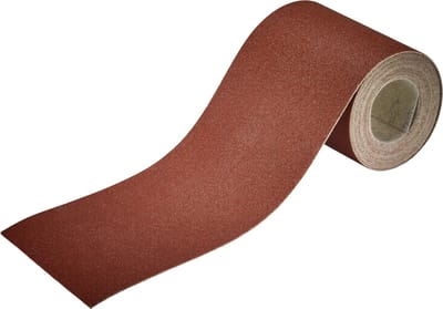 wolfcraft - Schuurpapier voor Vlakschuurmachine Korrel 120 - Hechtschuurpapierrol hout/metaal - 5812000