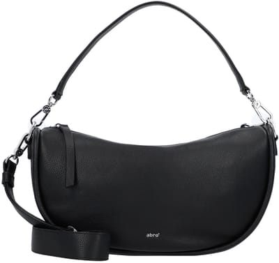 abro Willow Dalia - Schoudertas 36 cm (black/nickel)