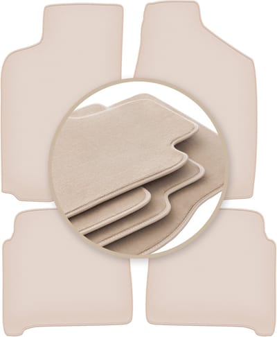 PREMIUM beige matten voor: Toyota Camry V20 II sedan 1986-1991