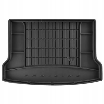 FROGUM TM Kofferbakmat - Geschikt voor MERCEDES GLA X156 (2013-2019) - Met zij-uitsparingen - TPE Rubber - Zwart