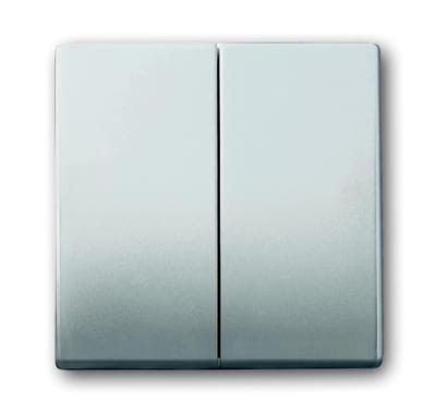 ABB Busch-Jaeger Pure Roestvrij Staal Schakelelement/Centrale Plaat - 2CKA001751A2962 - E2K4R