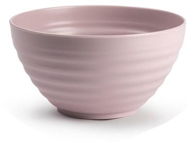 Plasticforte Soepkommen - D15 x H8 cm - oud roze - kunststof - onbreekbaar - servies