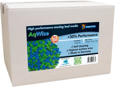 SuperFish Koi Pro AqWise Floating Bed Media 50 Liter