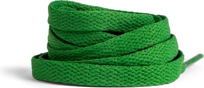 GBG Sneaker Veters 120CM - Groen - Green - Schoenveters - Laces - Platte Veter - o.a. geschikt voor Asics, New Balance, Nike