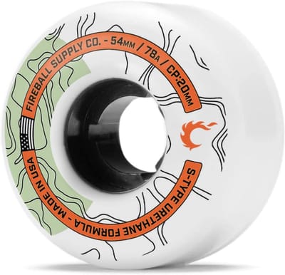 Zachte Skateboardwielen 54mm - 78A Cruiser Wielen Set van 4 - Voor Alle Terrein