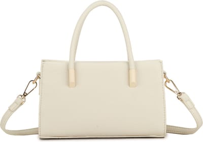 Giuliano Kunstlederen handtas Amber - Beige
