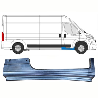 Reparatie dorpel voorste deuren voor Opel Movano 2021-2026 / Rechts
