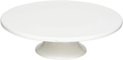 Secret de Gourmet Taartstandaard/Taartplateau - Ø28xH9cm - Wit