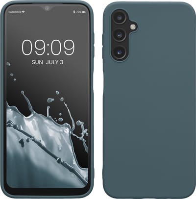 kwmobile telefoonhoesje geschikt voor Samsung Galaxy A14 5G - Hoesje voor smartphone - Back cover in leisteen