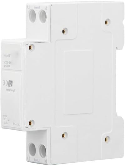 Slimme Stroomonderbreker - Lekkageschakelaar Controle - Energieverbruik Monitoren - Realtime Monitoring Instelbaar - AC90-300V - Grijs