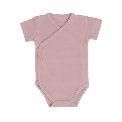 Baby's Only Rompertje Pure - Oud Roze - 56 - 100% ecologisch katoen - GOTS