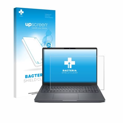 upscreen - Screenprotector voor Dell Pro Max 16 Plus - Folie Beschermfolie transparant antibacterieel