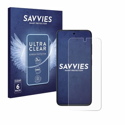 Savvies - Screenprotector voor ZTE Blade V70 Vita - Folie Beschermfolie transparant 6 Stuks