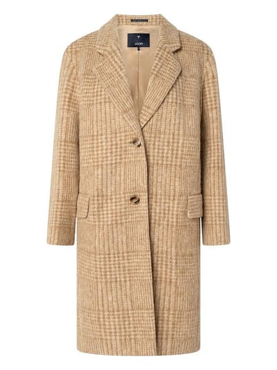 Lange jas Van Joop! beige