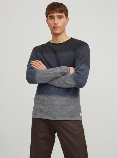 JACK&JONES JJEHILL KNIT CREW NECK NOOS Heren Trui - Maat S