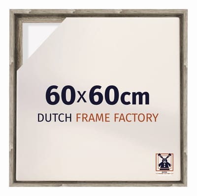 Baklijst 60x60 cm - Sonoma Eiken - Geschikt voor Canvasdoek - MDF Baklijst Lausanne