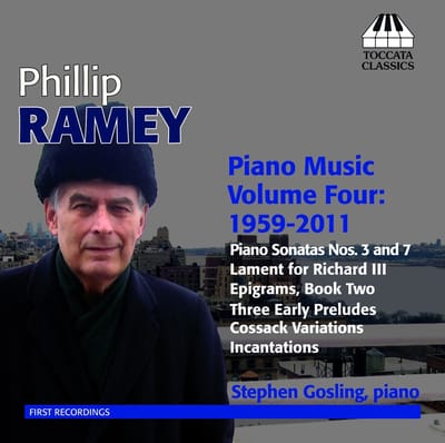 Stephen Gosling - Phillip Ramey: Piano Music, Volume 4 1959-2011 (CD)