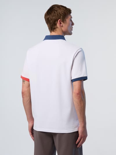 North Sails Polo overhemd Met contrasterende boorden