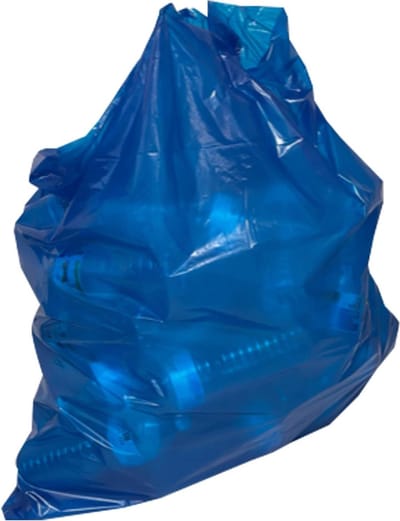 Afvalzakken - Vuilniszakken - Afval Verwijderen - Extra Sterk - 120 Liter - Blauw