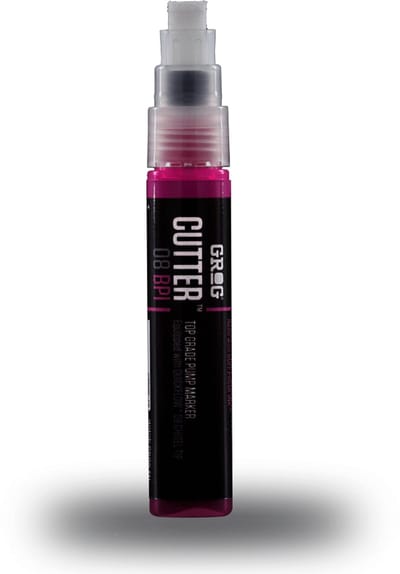GROG Cutter 08 BPI - Death black - inkt marker