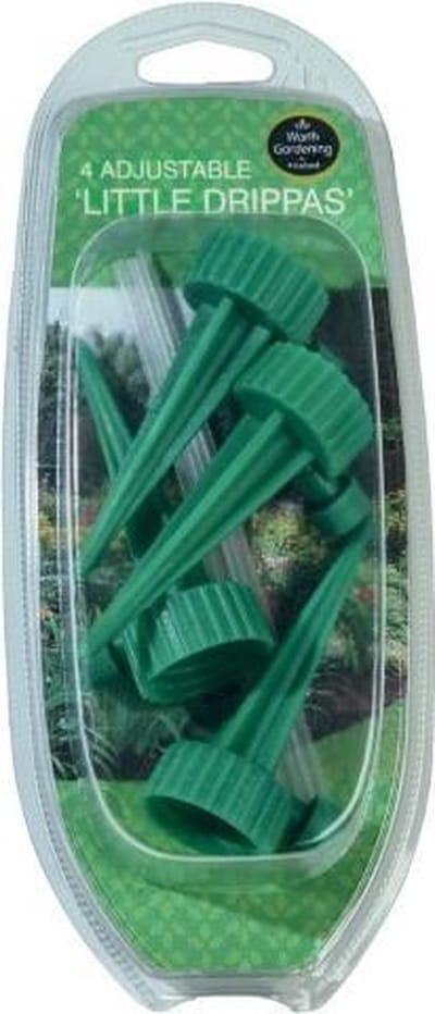 GARLAND LITTLE DRIPPA INSTELBARE DRUPPELAAR VOOR PLASTIC FLESSEN (4 STUKS)