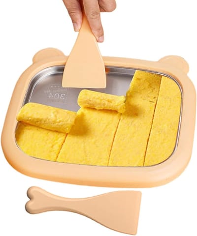 IJsdienblad - IJsmachine Roller - Zelf Desserts Maken - Roestvrijstaal - 26 x 21 x 3.5 cm - Niet gespecificeerd