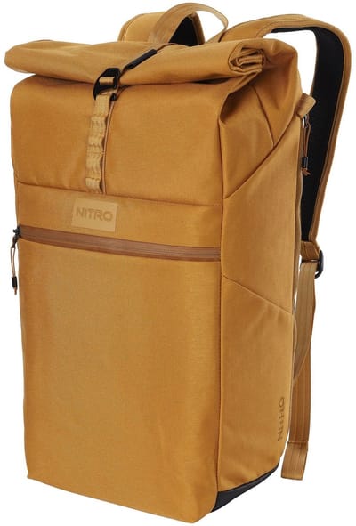 NITRO vrijetijdsrugzak rugzak met laptopvak Urban Collection Cosmo 24L Amber Glow donkergeel