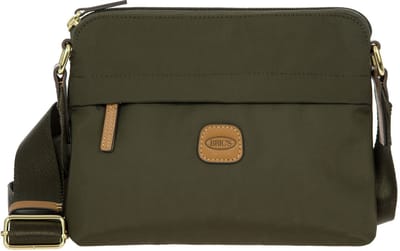 BRIC'S Schoudertas X-Collection Shoulderbag Olive Donkergroen