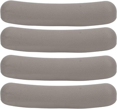 Zachte en Antislip Voorarm Kussenhoezen voor Stools - 4 Stuks Vervangende Kussens voor Comfort en Stabiliteit (Grijs)