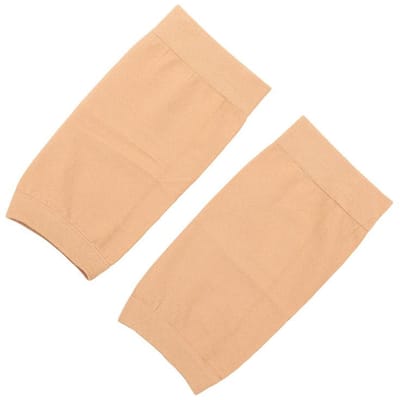 1 Paire Couverture de Cicatrice Ultra-Fine Protection de Coude Élastique Sport de Gymnastique Protection Absorbant la Transpiration Respirante Manchon de Bras Support chameau