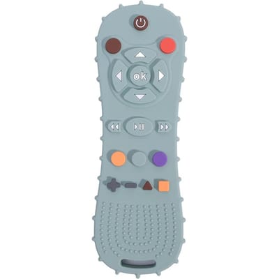 Jouet Apaisant Forme Télécommande TV Simulation Nouveauté Bâtonnet Dents Bébé Qualité Alimentaire Jouets Éducatifs Sensoriels pour Enfants