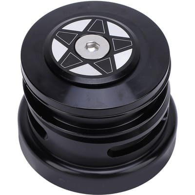 Jeu de direction VTT Descente 44 à 49,7 mm Accessoire de cyclisme pour fourche avant à tube conique 1.5 Roulement gray