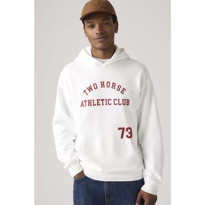 Levi's Two Horse Cropped Hoodie Taglia: M | Felpe con cappuccio Outlet | Uomo