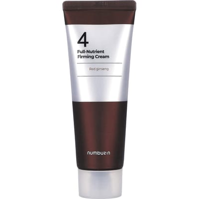 Numbuzin, Crème raffermissante nourrissante n° 4, ginseng rouge, 60 ml (2,02 fl oz)